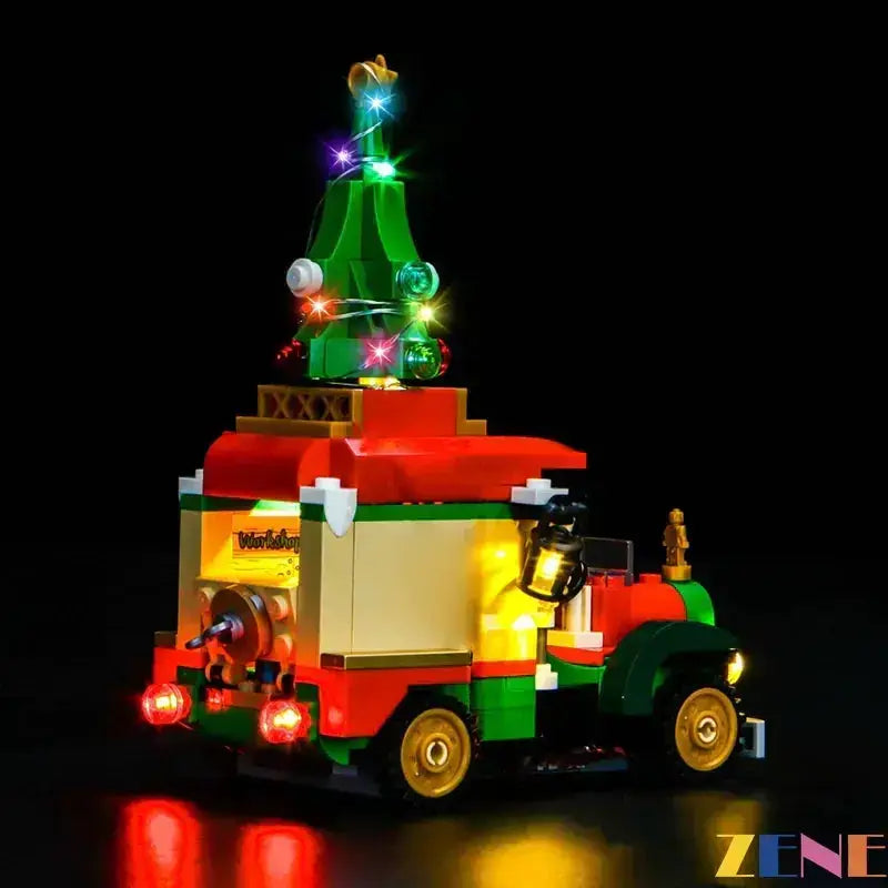 MOC LEGO Light Kit For Santa Delivery Truck 40746 Enhances Play - ToylandEU