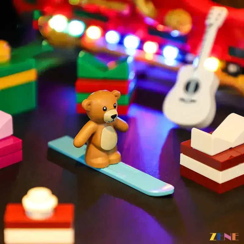 MOC LEGO Santa Sleigh Light Kit for Reindeer 40499 Bright LEDs - ToylandEU