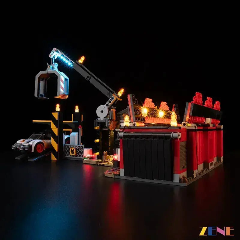 MOC Lego Light Kit for Scrapyard with Cars 60472 Realistic Illumination - ToylandEU