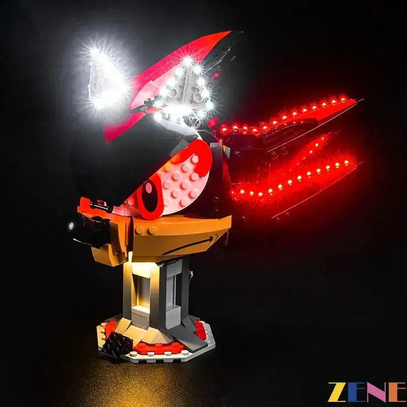 MOC LEGO Shadow the Hedgehog Lighting Kit for Brighter Play - ToylandEU