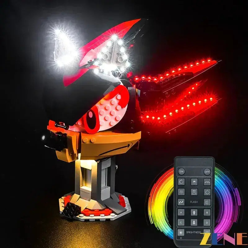 MOC LEGO Shadow the Hedgehog Lighting Kit for Brighter Play - ToylandEU