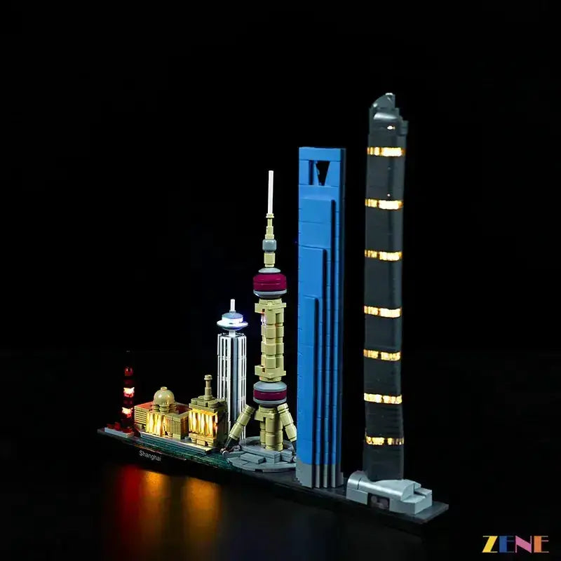 MOC LEGO Shanghai 21039 Lighting Kit for Easy Installation - ToylandEU