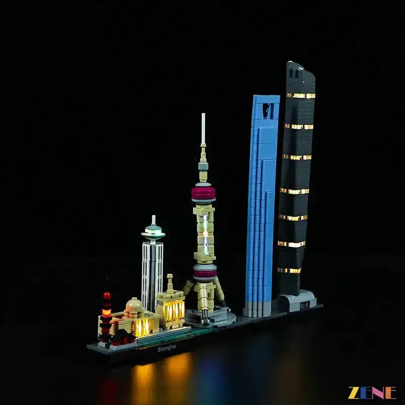 MOC LEGO Shanghai 21039 Lighting Kit for Easy Installation - ToylandEU
