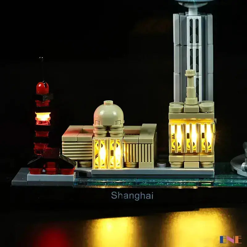 MOC LEGO Shanghai 21039 Lighting Kit for Easy Installation - ToylandEU