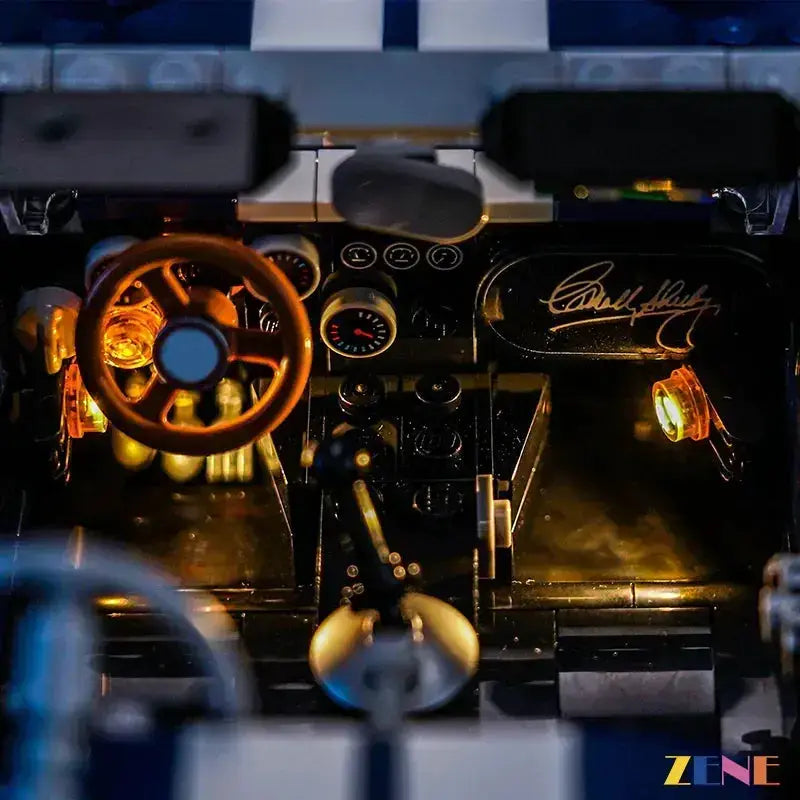 MOC Premium LED Light Kit For LEGO Shelby Cobra 427 SC - ToylandEU
