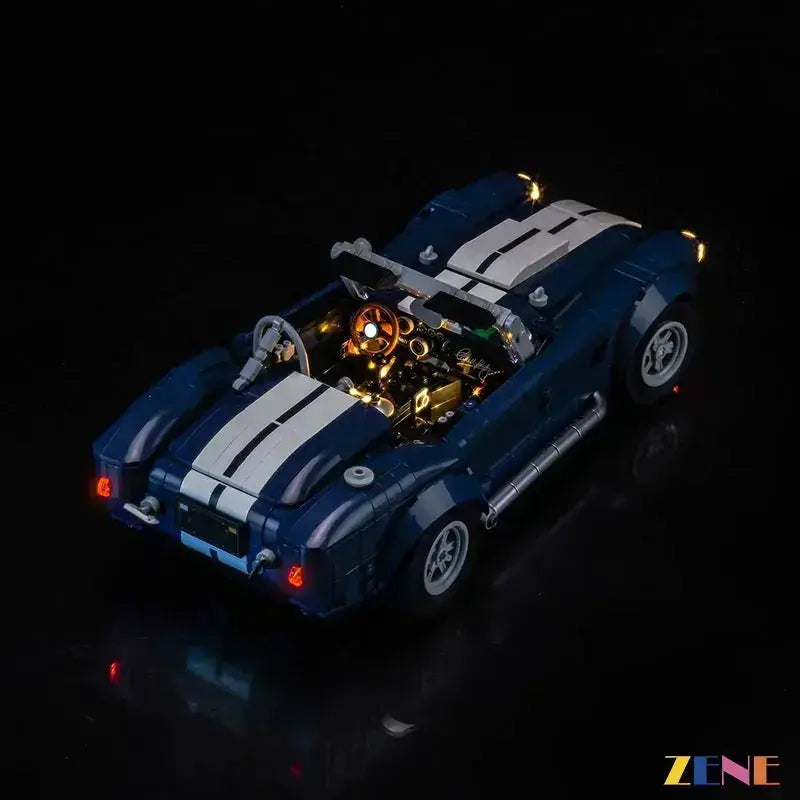 MOC Premium LED Light Kit For LEGO Shelby Cobra 427 SC - ToylandEU