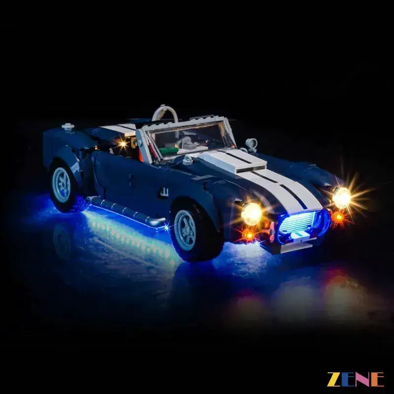 MOC Premium LED Light Kit For LEGO Shelby Cobra 427 SC - ToylandEU