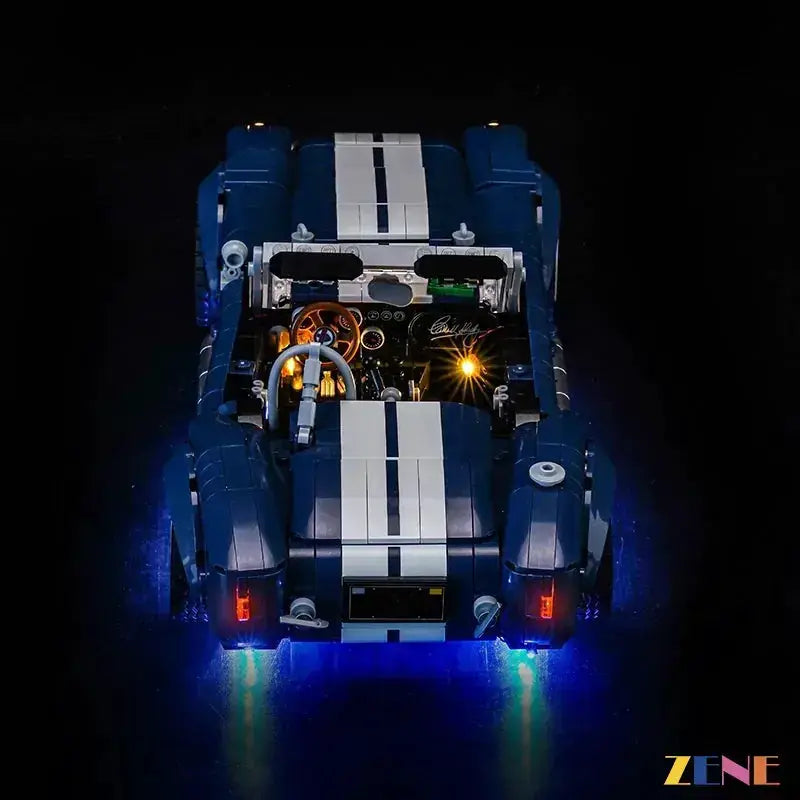MOC Premium LED Light Kit For LEGO Shelby Cobra 427 SC - ToylandEU