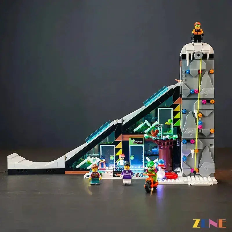 MOC LEGO Light Kit For Ski And Climbing Center Easy Install - ToylandEU