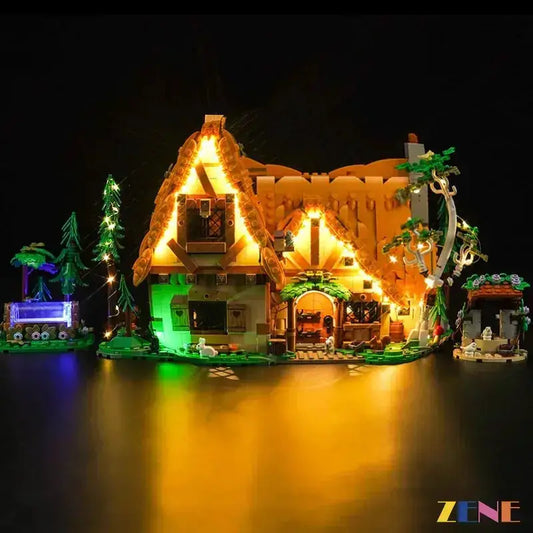 Light Kit for LEGO® Snow White Cottage #43242 - ToylandEU