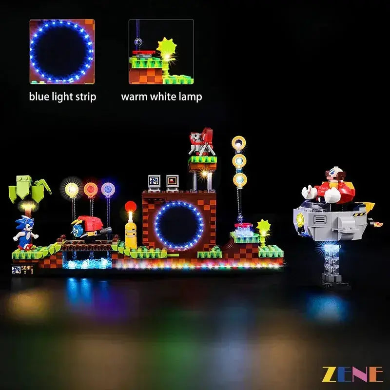 LEGO Sonic the Hedgehogs™ – Green Hill Zone #21331 (Ver. 2) Light Kit - ToylandEU