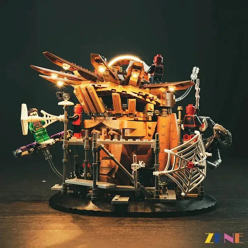 MOC LEGO Spider Man Light Kit Illuminates Final Battle Set 76261 - ToylandEU