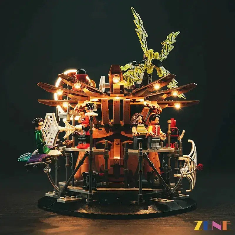 MOC LEGO Spider Man Light Kit Illuminates Final Battle Set 76261 - ToylandEU