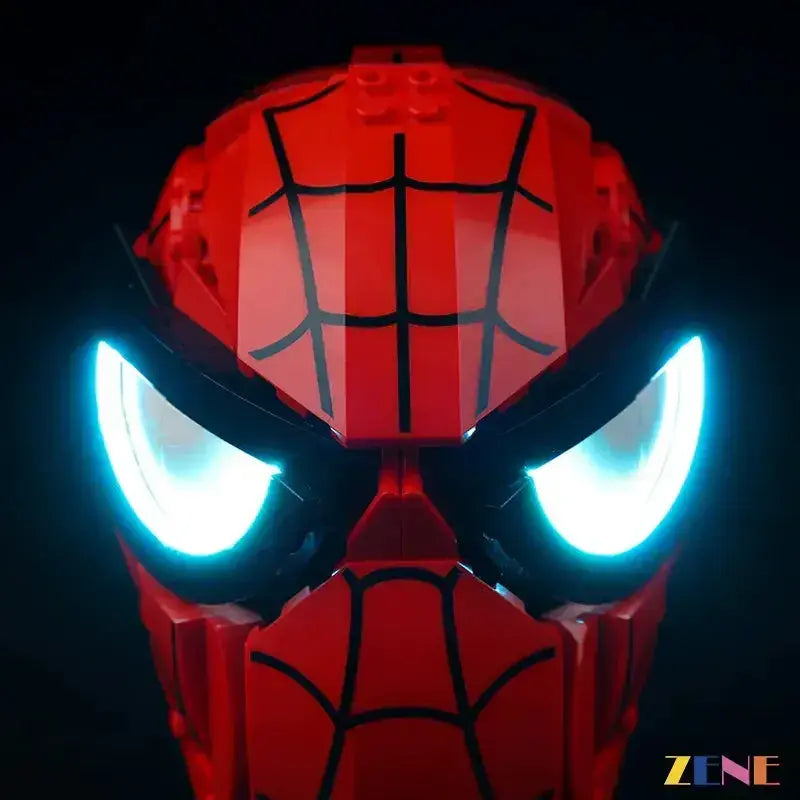 MOC Light Kit for LEGO Spider Man Mask #76285 - ToylandEU