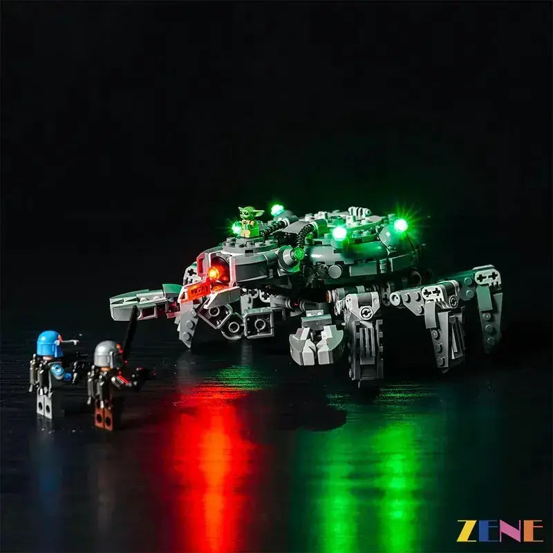 MOC LEGO Spider Tank Light Kit 75361 With Enhanced Illumination - ToylandEU