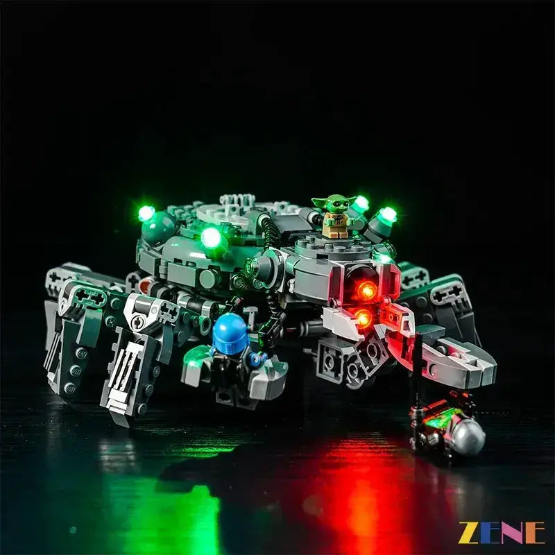 MOC LEGO Spider Tank Light Kit 75361 With Enhanced Illumination - ToylandEU