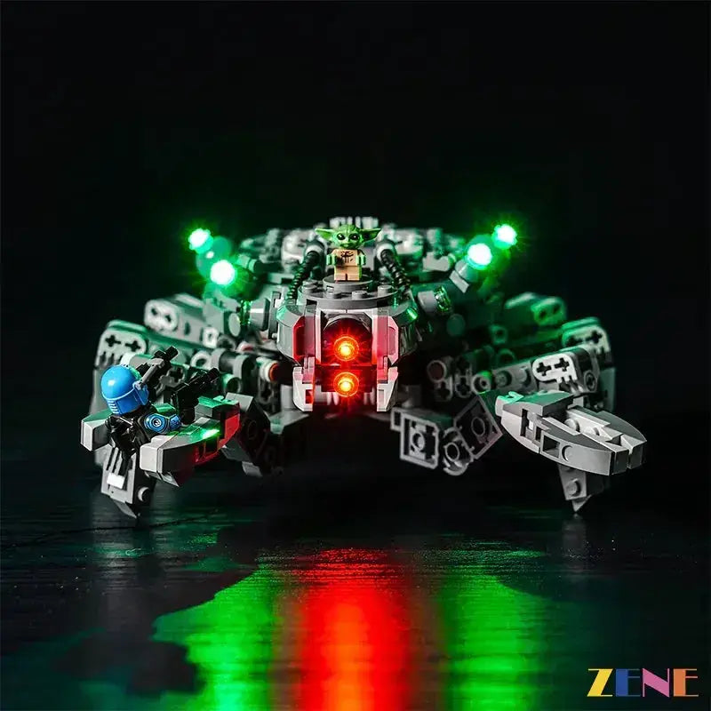 MOC LEGO Spider Tank Light Kit 75361 With Enhanced Illumination - ToylandEU