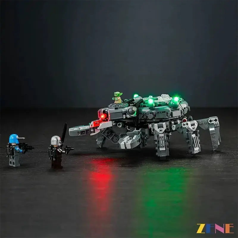 MOC LEGO Spider Tank Light Kit 75361 With Enhanced Illumination - ToylandEU