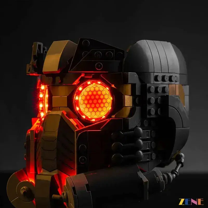 MOC LEGO Star-Lord Helmet Light Kit For 76251 Display Night Light - ToylandEU
