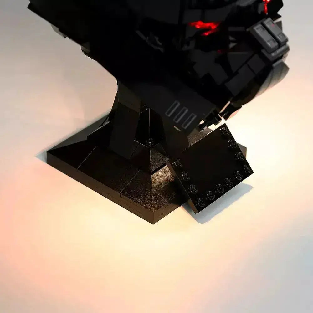 MOC LEGO Star Wars Dark Trooper Helmet Light Kit Easy Install - ToylandEU