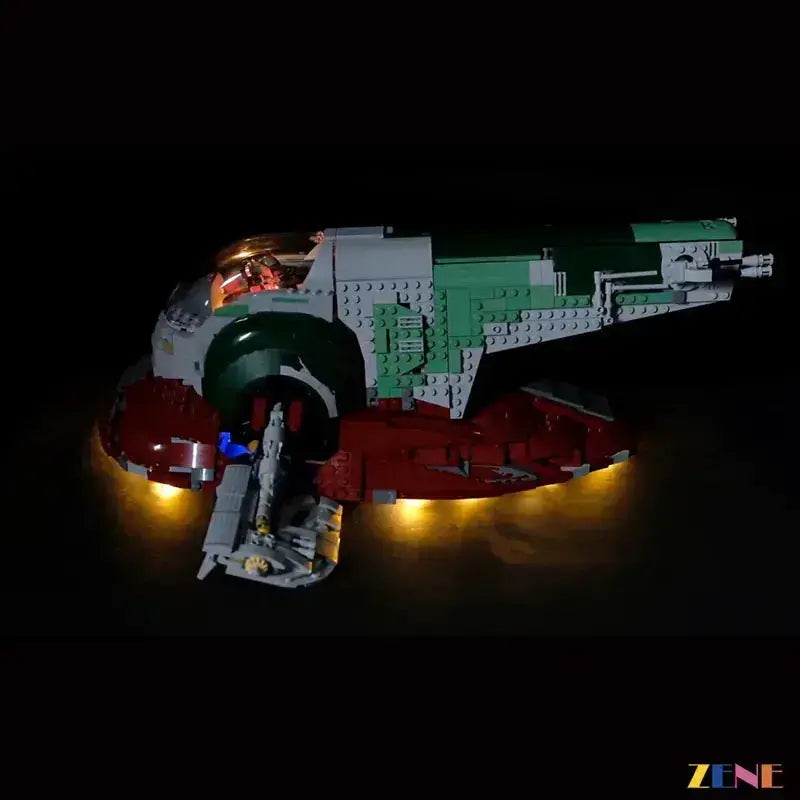 MOC LEGO Star Wars Slave I Lighting Kit With Easy Install - ToylandEU