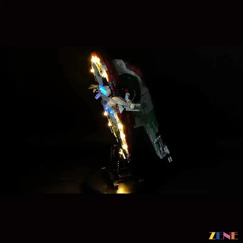 MOC LEGO Star Wars Slave I Lighting Kit With Easy Install - ToylandEU