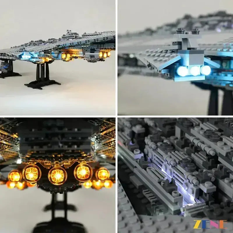 MOC LEGO Star Wars Light Kit For Super Star Destroyer Glow - ToylandEU