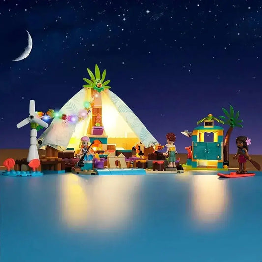 MOC LEGO Beach Glamping Light Kit for 41700 Bright Ambience - ToylandEU