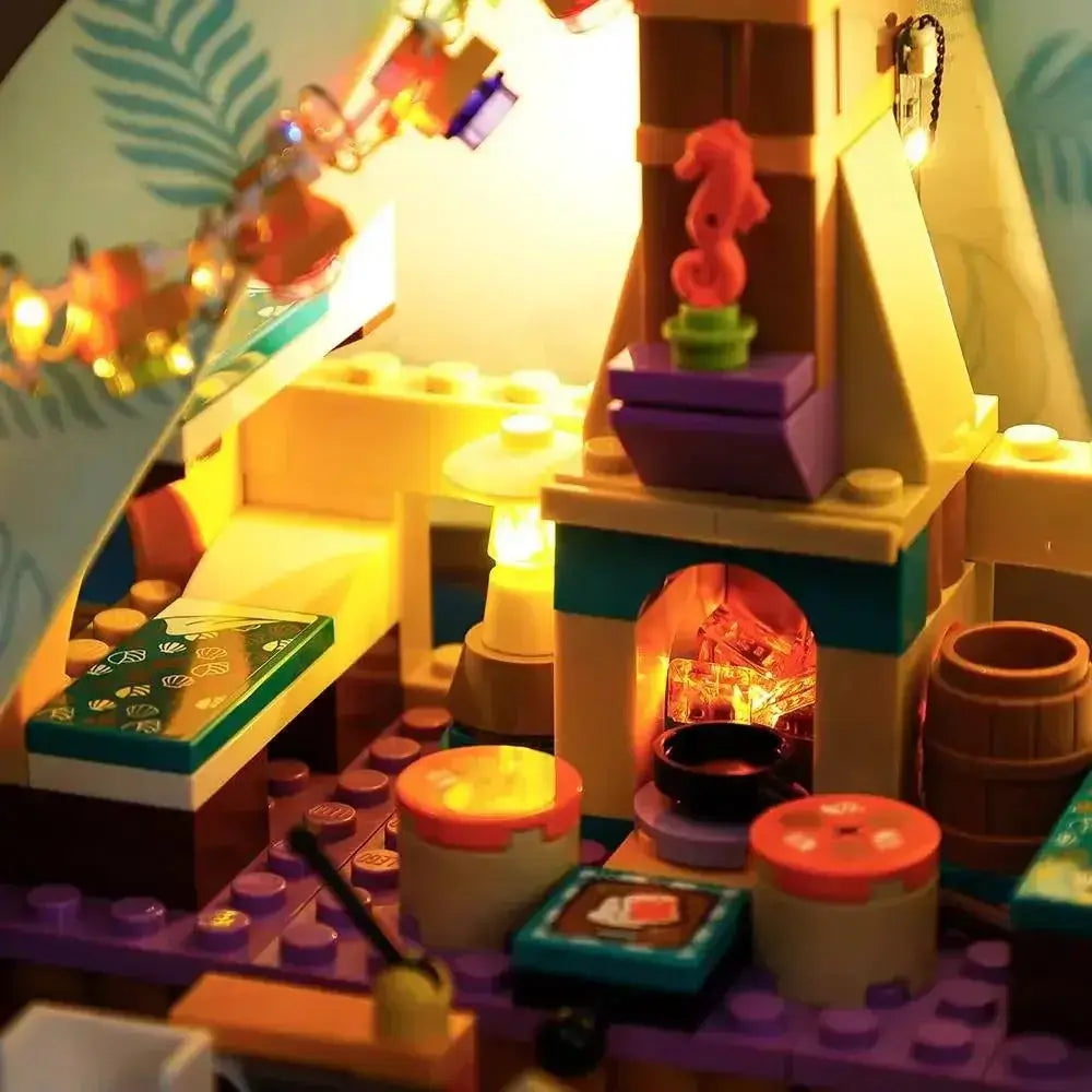 MOC LEGO Beach Glamping Light Kit for 41700 Bright Ambience - ToylandEU