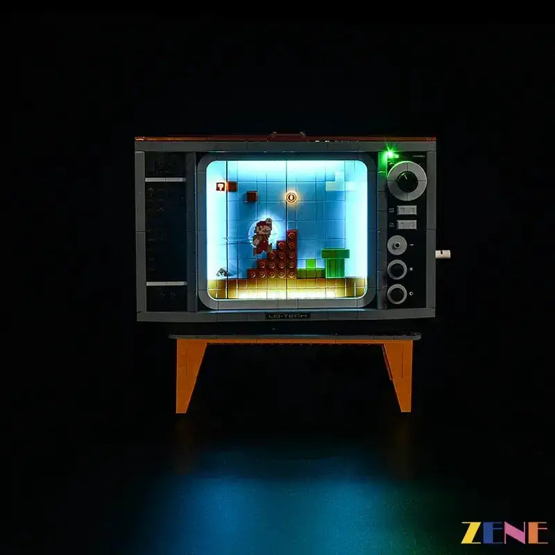 MOC LEGO Super Mario NES 71374 Lighting Kit For Display - ToylandEU