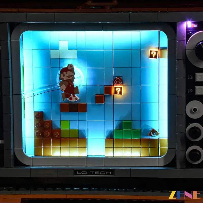 Light Kit for Super Mario™ Nintendo Entertainment System™ #71374 - ToylandEU