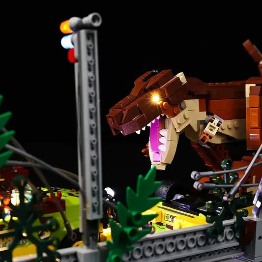 MOC LEGO T. Rex Breakout Light Kit LED for Playful Builds - ToylandEU