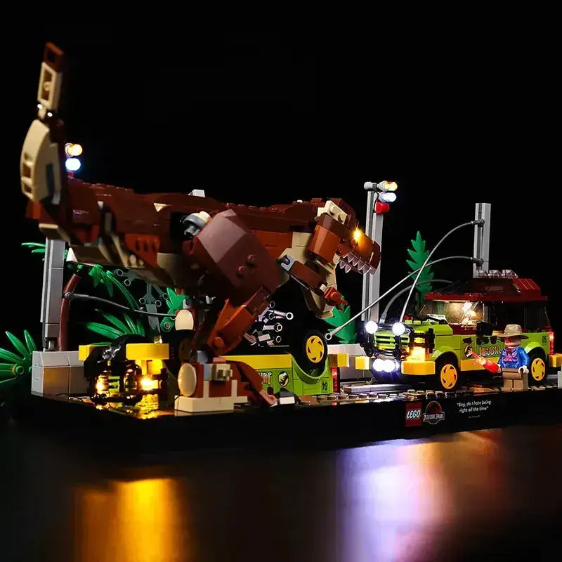 MOC LEGO T. Rex Breakout Light Kit LED for Playful Builds - ToylandEU
