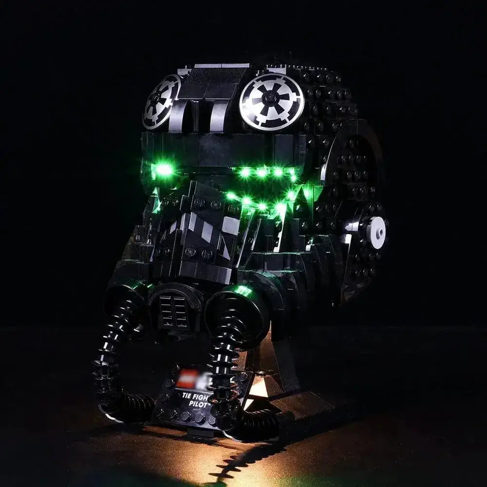 MOC LEGO TIE Fighter Helmet Light Kit For 75274 Easy Install - ToylandEU