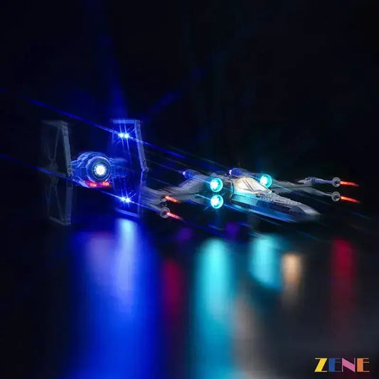 MOC Lego Star Wars Tie Fighter X Wing LED Lighting Kit - ToylandEU