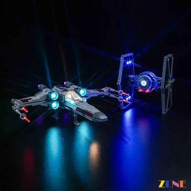 MOC Lego Star Wars Tie Fighter X Wing LED Lighting Kit - ToylandEU