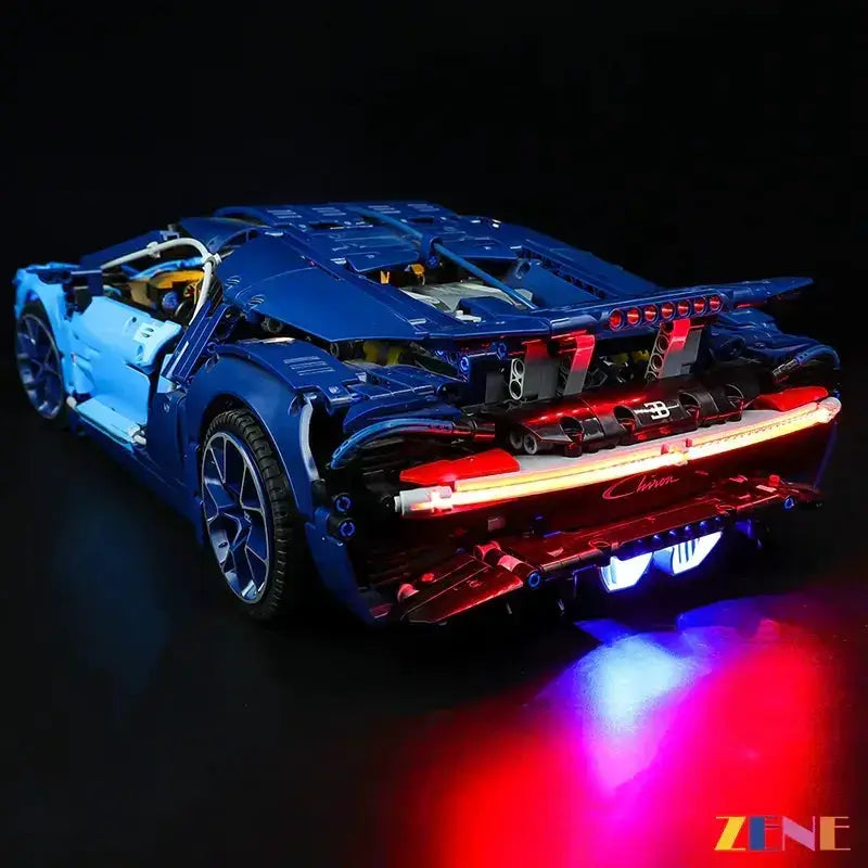 MOC LEGO Technic Bugatti Chiron Light Kit for Enhanced Display - ToylandEU