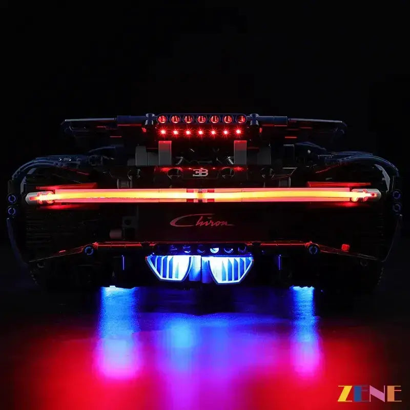 MOC LEGO Technic Bugatti Chiron Light Kit for Enhanced Display - ToylandEU