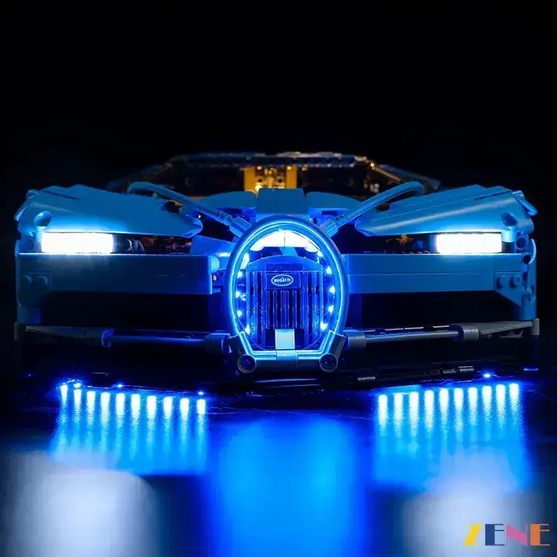 MOC LEGO Technic Bugatti Chiron Light Kit for Enhanced Display - ToylandEU