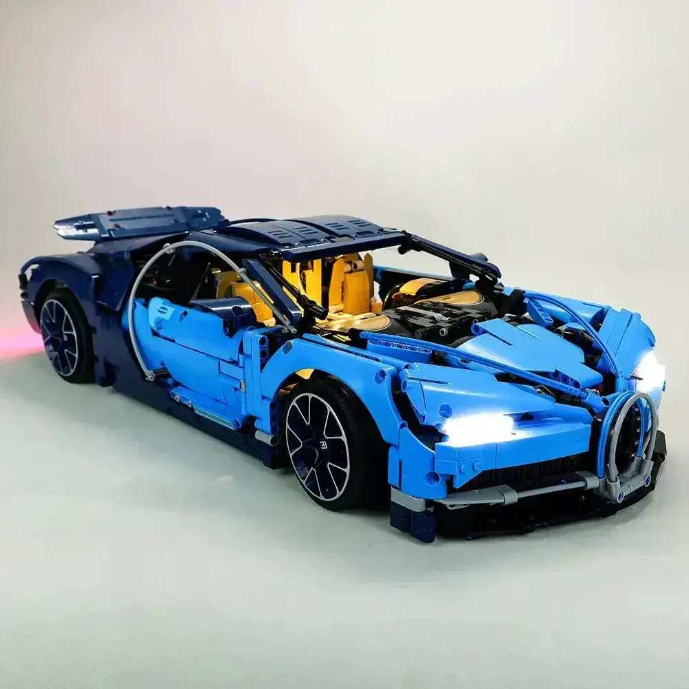 MOC LEGO Light Kit For Technic Bugatti Chiron Easy Install - ToylandEU