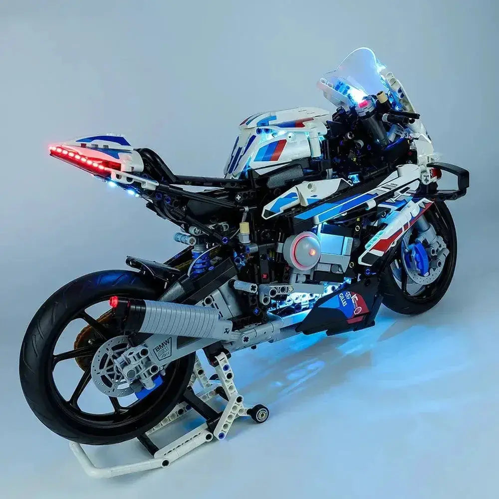 MOC Lego Technic Motorcycle M1000 Light Kit With Easy Installation - ToylandEU