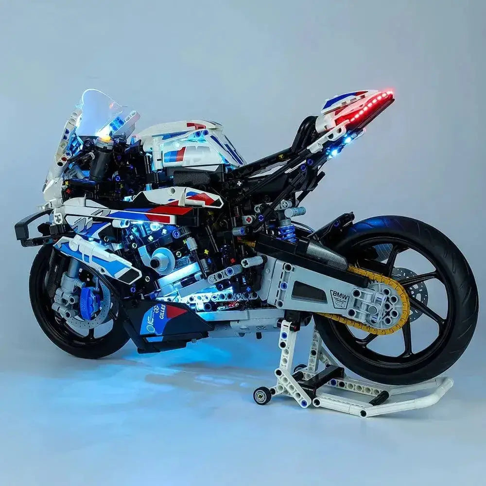MOC Lego Technic Motorcycle M1000 Light Kit With Easy Installation - ToylandEU