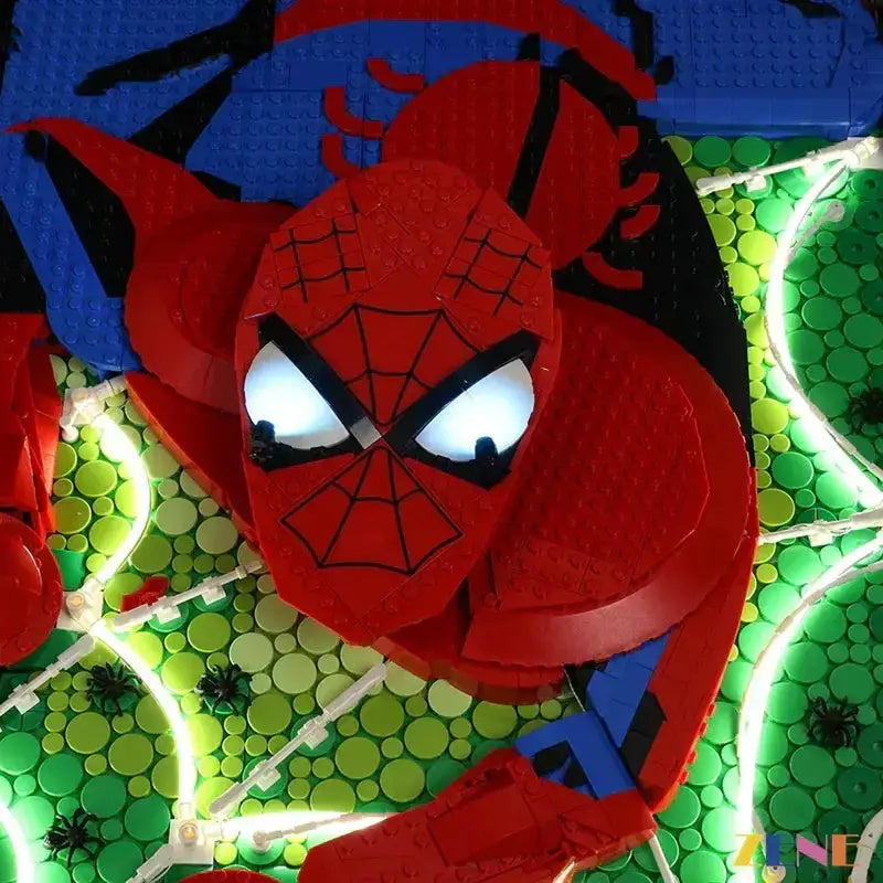 Spider Man Light Kit With LED Web And Eye Illumination - ToylandEU