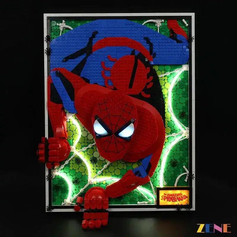 Spider Man Light Kit With LED Web And Eye Illumination - ToylandEU