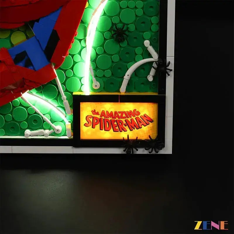 Spider Man Light Kit With LED Web And Eye Illumination - ToylandEU