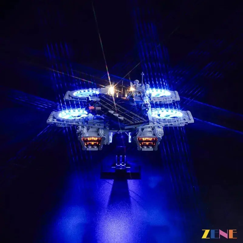MOC LEGO Light Kit For Avengers Helicarrier 76295 Bright Illumination - ToylandEU