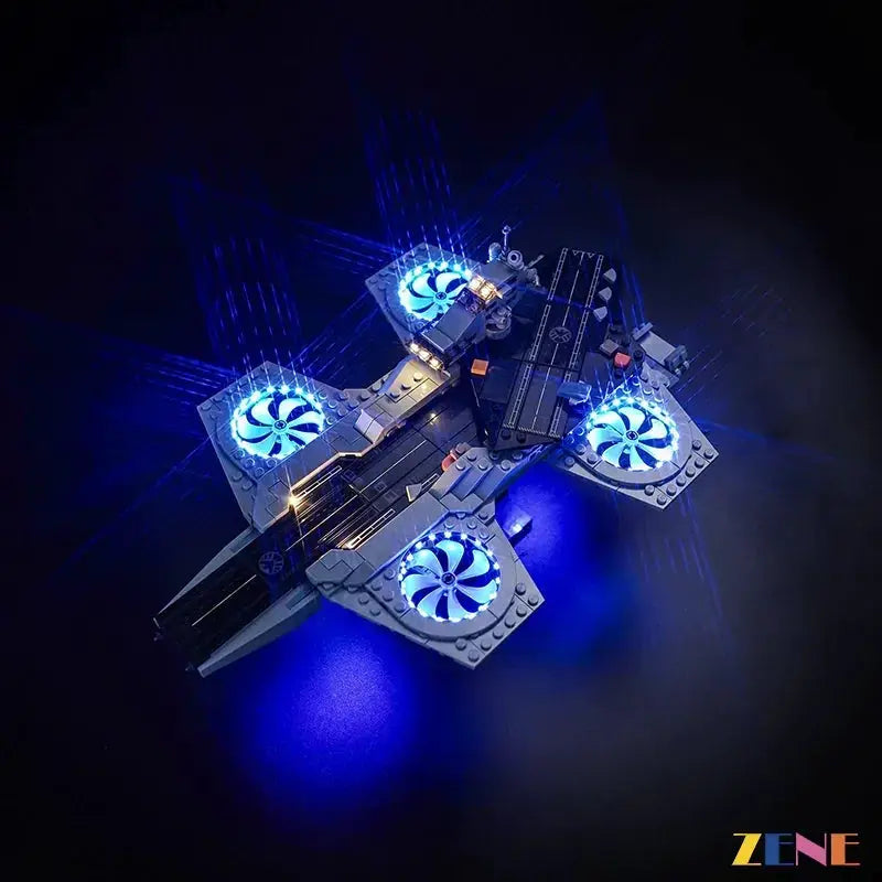 MOC LEGO Light Kit For Avengers Helicarrier 76295 Bright Illumination - ToylandEU