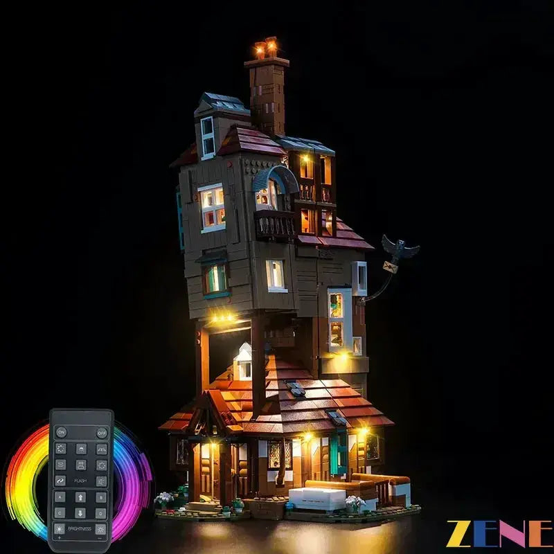MOC LEGO Light Kit For The Burrow Harry Potter Set Illumination - ToylandEU