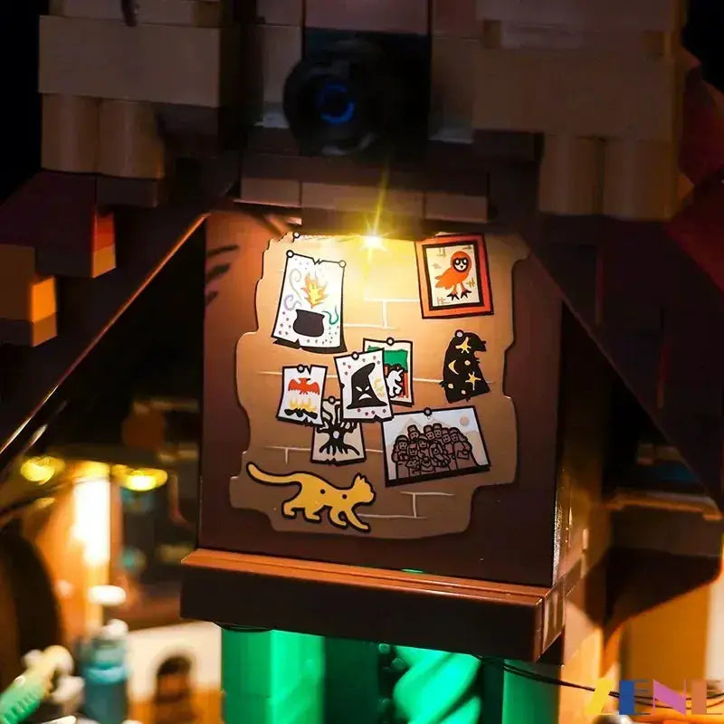 MOC LEGO Light Kit For The Burrow Harry Potter Set Illumination - ToylandEU