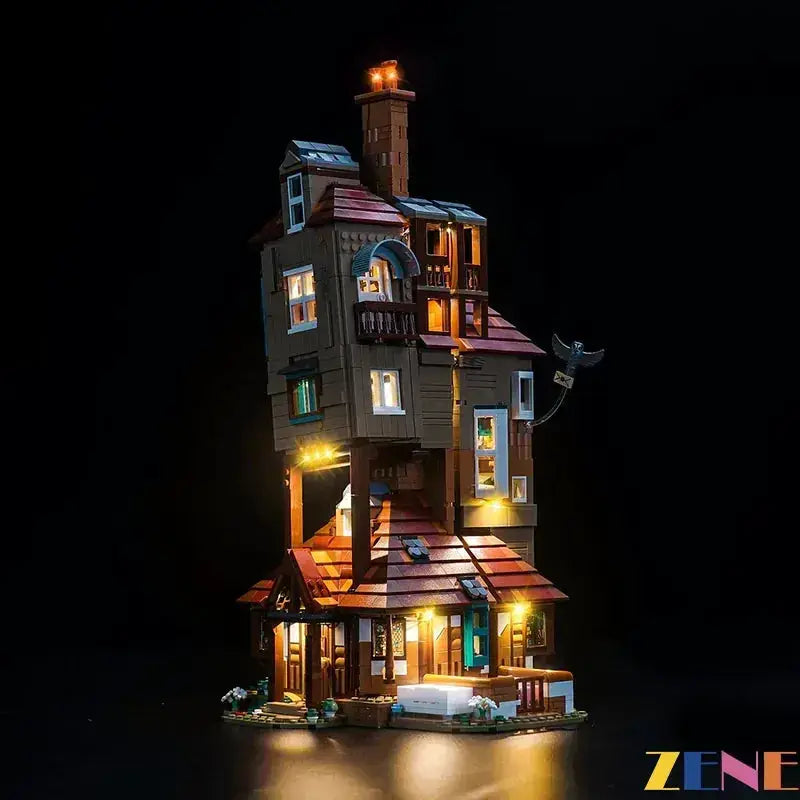MOC LEGO Light Kit For The Burrow Harry Potter Set Illumination - ToylandEU